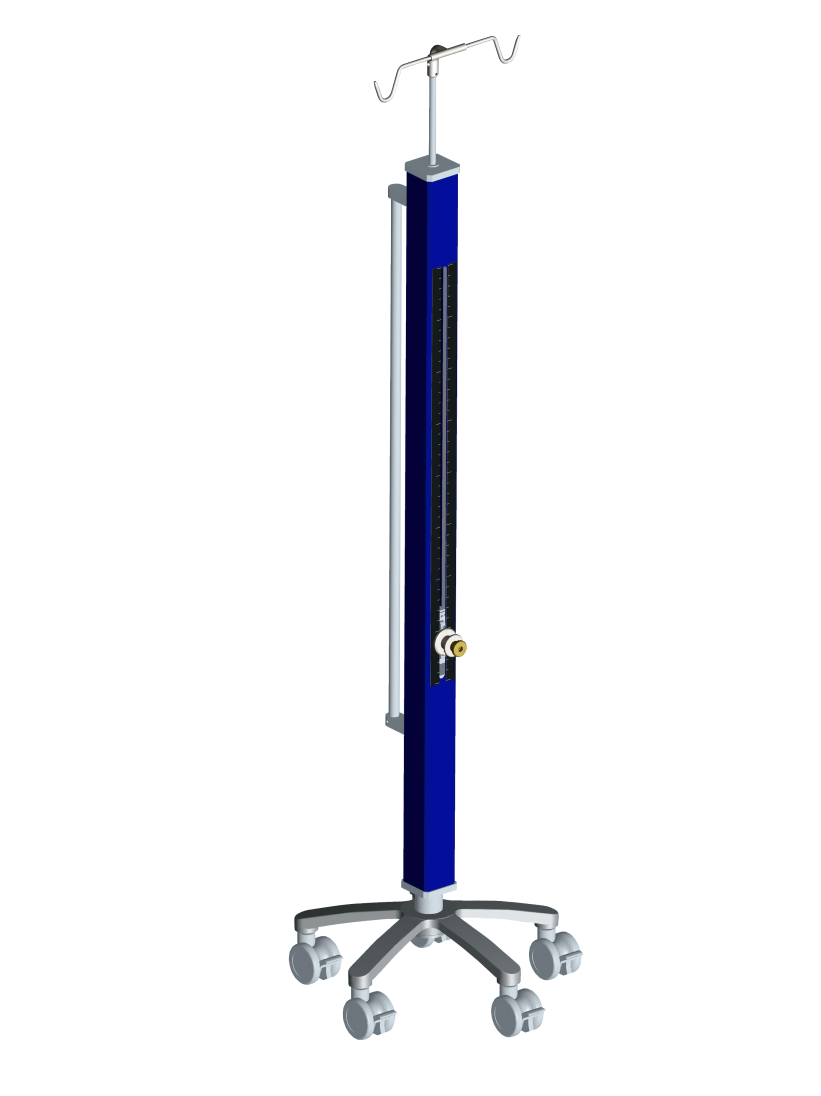 沖洗液袋用加壓器（沖洗塔/助力升降輸液架）：主要針對手術(shù)室的產(chǎn)品。